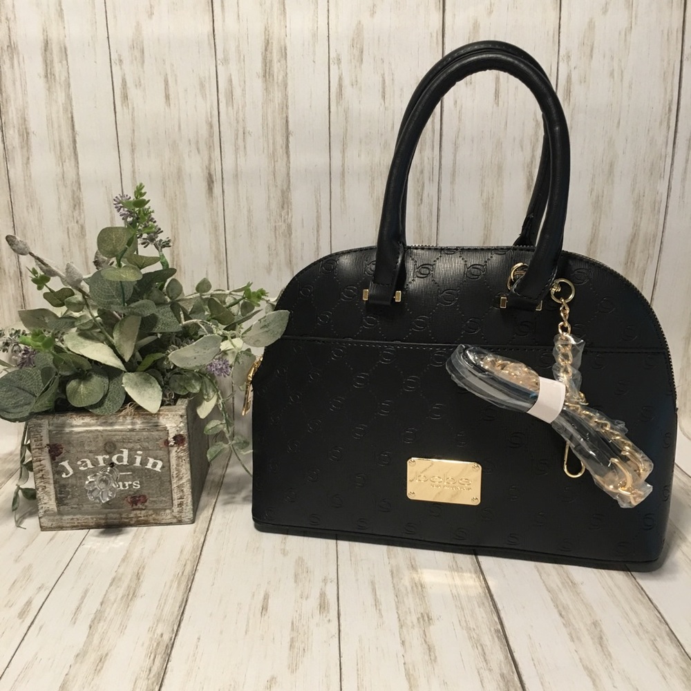 Bebe Small Jenna Dome Satchel